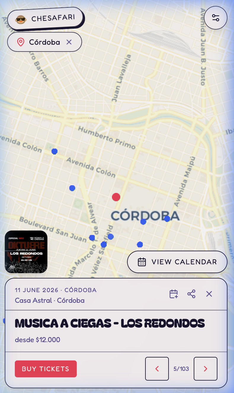 Che Safari Mobile Screenshot