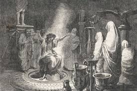 The Oracle of Delphi Entranced by Heinrich Leutemann